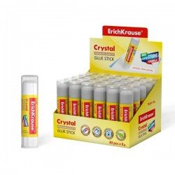 1 Colla Stick 8gr Erichkrause Crystal Super Strong Glue - Adesione rapida e affidabile 1 Colla Stick 8gr Erichkrause Crystal Super Strong Glue - Adesione rapida e affidabile