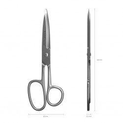 Forbici ErichKrause Ferro Full Metal 18 cm – Blister 1 pz – Lame 4D in Acciaio Inox Forbici ErichKrause Ferro Full Metal 18 cm – Blister 1 pz – Lame 4D in Acciaio Inox