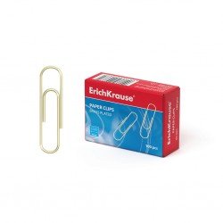 Graffette ErichKrause Placcate in Ottone da 33 mm – Confezione da 100 pezzi