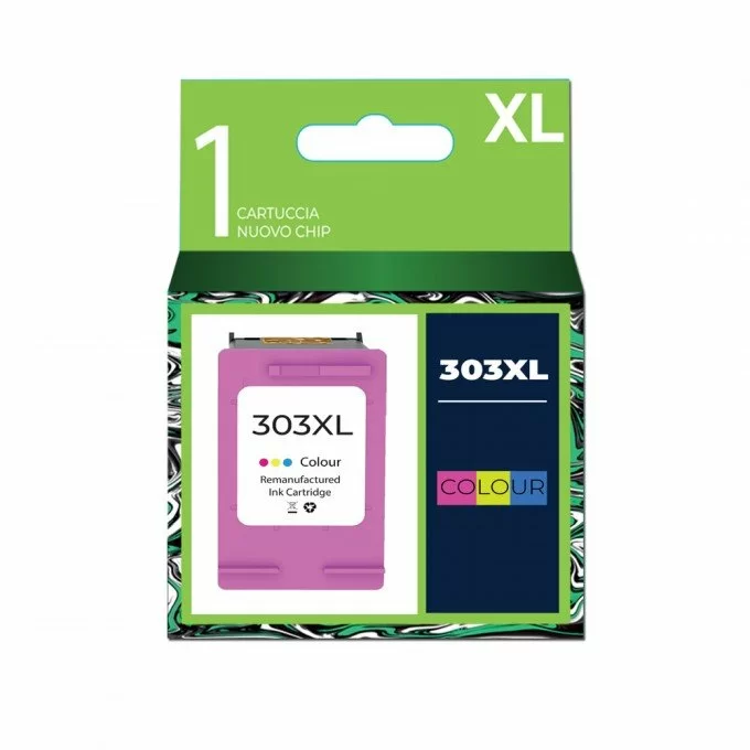  Cartuccia Hp 303XL-C Colore Rigenerata