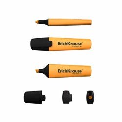 1 Evidenziatore fluorescente Erichkrause Visioline V-12 - Punta smussata - Inchiostro a base d'acqua - Colore arancione 1 Evidenziatore fluorescente Erichkrause Visioline V-12 - Punta smussata - Inchiostro a base d'acqua - Colore arancione