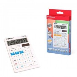 Calcolatrice elettronica a 12 cifre ErichKrause Cc-352 - Display LCD - Funzioni matematiche di base - Memoria - Alimentazione solare - Vari colori Calcolatrice elettronica a 12 cifre ErichKrause Cc-352 - Display LCD - Funzioni matematiche di base - Memoria - Alimentazione solare - Vari colori