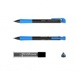 Matita Meccanica ErichKrause Draft 2.0 mm HB con 5 Mine – Blister 1 Pezzo Matita Meccanica ErichKrause Draft 2.0 mm HB con 5 Mine – Blister 1 Pezzo