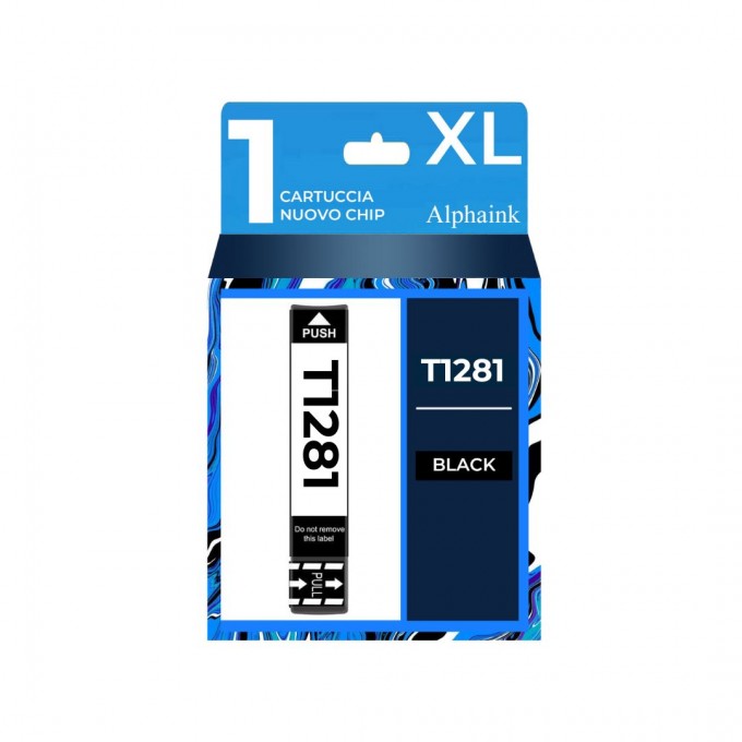 Cartuccia Epson T1281 Nera Compatibile