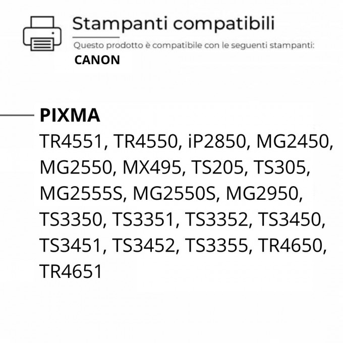 Cartuccia Canon PG-545 Nero Originale 8287B001