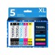 5 Cartucce Epson T202XL C13T02G740 Nero + Colore Compatibili