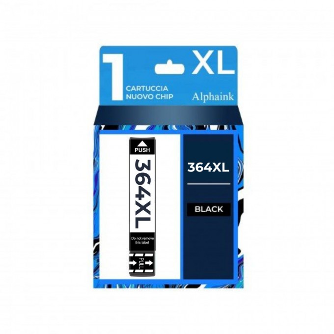 Cartuccia HP 364XL BK CB321EE Nera CON CHIP Compatibile