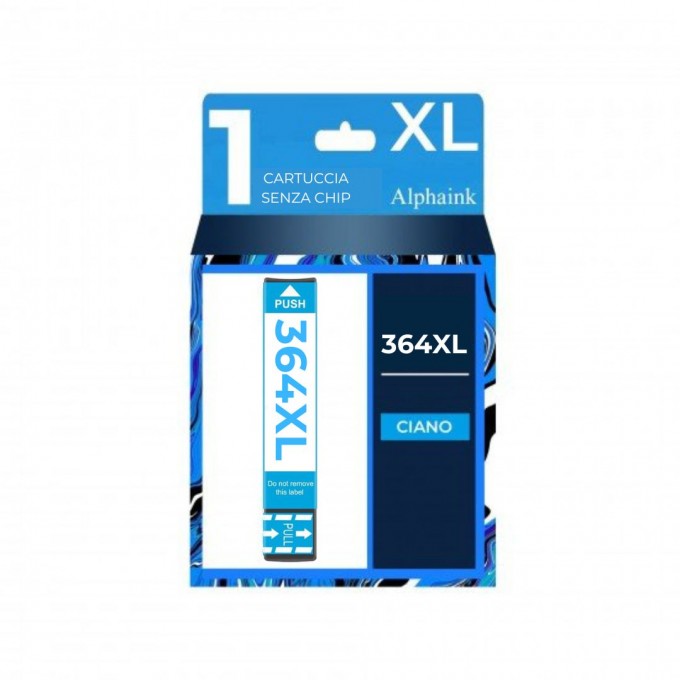 Cartuccia HP 364XL C CB323EE Ciano Senza CHIP Compatibile