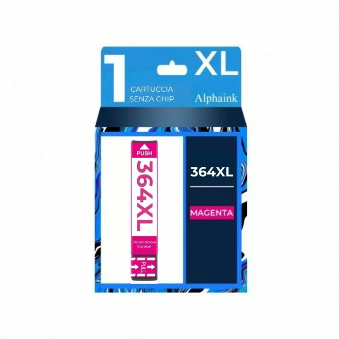 Cartuccia HP 364XL M CB324EE Magenta Senza CHIP Compatibile Cartuccia HP 364XL M CB324EE Magenta Senza CHIP Compatibile