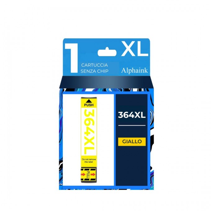 Cartuccia HP 364XL Y CB325EE Giallo Senza CHIP Compatibile