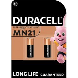 Batterie Duracell Alkaline MN21- A23 - 12V - 2 Pezzi