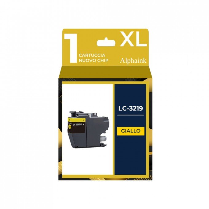 Cartuccia Brother LC-3219Y Giallo Compatibile