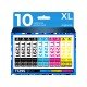 10 Cartucce Epson T1295 C13T12954010 Nero e Colore Compatibili