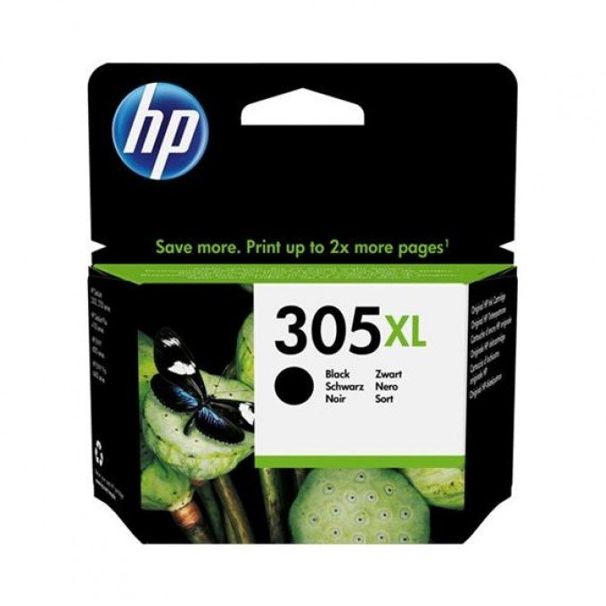 Cartuccia Hp 305XL-BK Nera originale