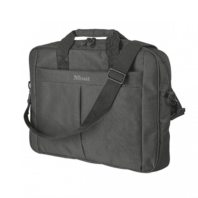 Borsa a Tracolla Trust Primo per Laptop 16" Colore Nero