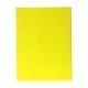 Esselte C46 Cartella a 3 lembi Realizzata in Cartoncino da 550 gr con Elastico Colore Giallo Confezione da 5