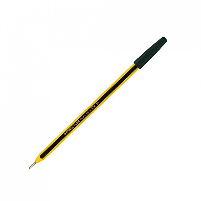 Staedtler Noris Stick Nero Penna a Sfera, 1 mm, Confezione da 20 penne