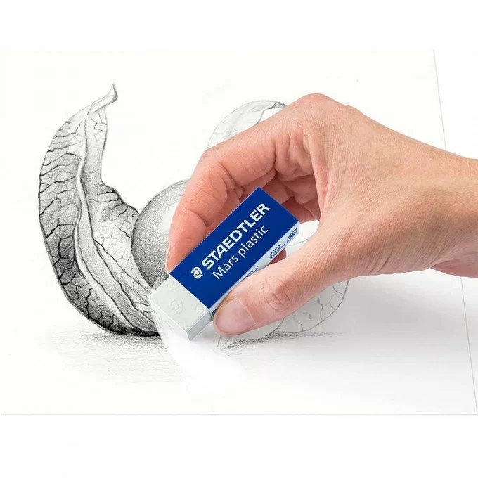 STAEDTLER Confezione da 2 Gomme per Cancellare Senza Ftalati né Lattice Ottime Prestazioni e Lunga Durata