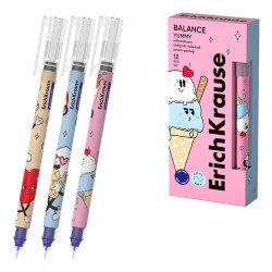 Penna roller ErichKrause Balance Stick Yummy 0.5, colore inchiostro: blu  Penna roller ErichKrause Balance Stick Yummy 0.5, colore inchiostro: blu