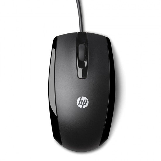 HP PC Mouse X500 Cablato, 3 pulsanti, rotella di scorrimento colore nero