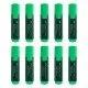 Faber Castell Set Evidenziatori Verde Textliner 48 - Confezione da 10