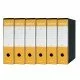 Esselte Oxford Registratore Archivio Dorso 8 cm G-85 Colore Giallo Confezione da 6