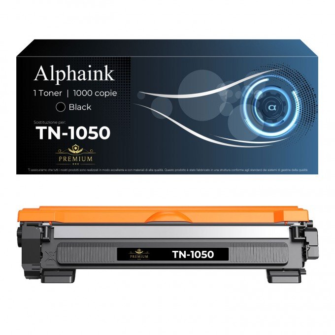 Toner per Brother TN1050 TN-1050 Nero Compatibile