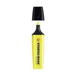 Evidenziatore Stabilo Boss Original Confezione da 2 Colori Lightblue e Yellow