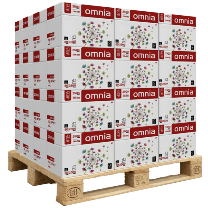 Carta Omnia Premium A4 80 gr - Bancale 240 risme Carta Omnia Premium A4 80 gr - Bancale 240 risme