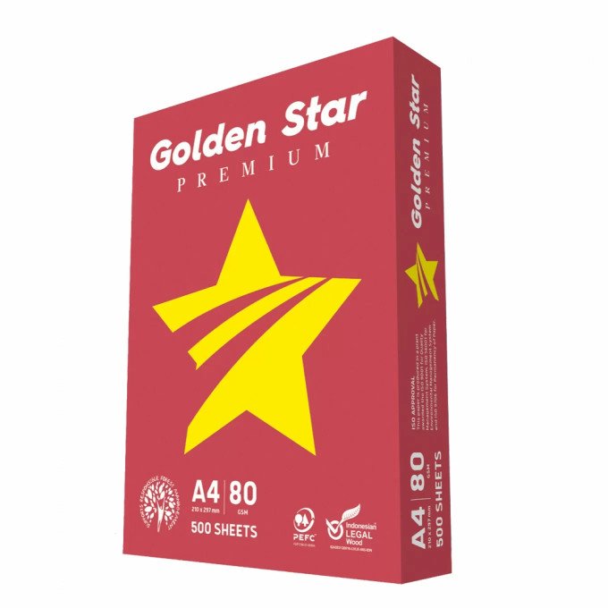 Bancale Carta A4 Golden Star 80 gr - 240 risme per fotocopie e stampe