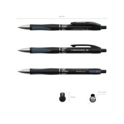 1 Penna a sfera a scatto ErichKrause MEGAPOLIS® Matic&Grip 0.7, tecnologia Super Glide, colore inchiostro: nero 1 Penna a sfera a scatto ErichKrause MEGAPOLIS® Matic&Grip 0.7, tecnologia Super Glide, colore inchiostro: nero