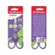 Forbici junior standard Erichkrause - Lame in acciaio inox - Estremità arrotondate - Resistenti alla corrosione - Impugnature in plastica per uso intensivo - Colori assortiti