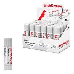 Colla stick ErichKrause EasyStick, 19 g (espositore da 24 pezzi) Colla stick ErichKrause EasyStick, 19 g (espositore da 24 pezzi)