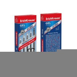 Penna a inchiostro gel ErichKrause G-Trio Stick Classic 0.5, colore inchiostro: nero (confezione da 12 pezzi) Penna a inchiostro gel ErichKrause G-Trio Stick Classic 0.5, colore inchiostro: nero (confezione da 12 pezzi)