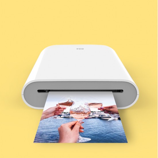 Xiaomi Mi Stampante Fotografica portatile + Confezione da 20 fogli carta fotografica adesiva ZINK