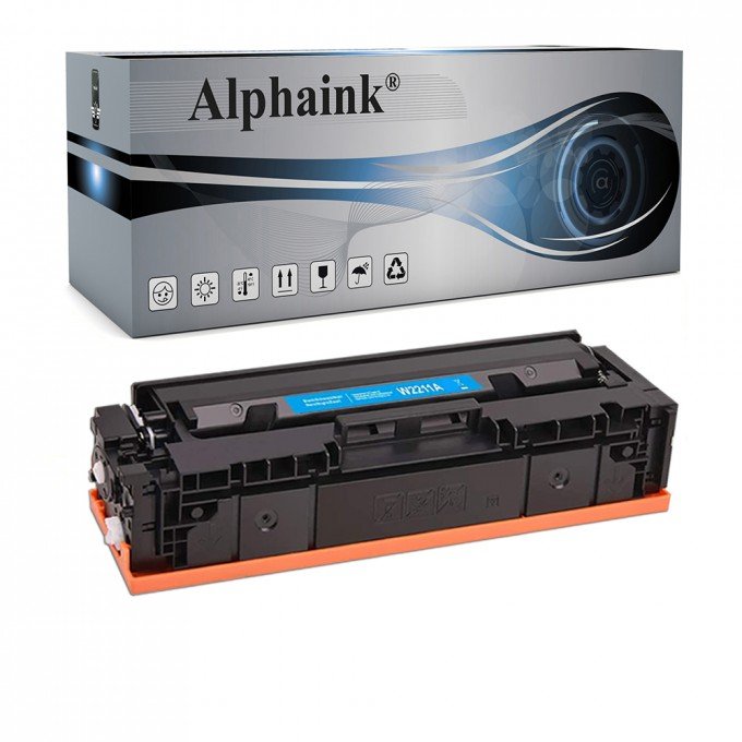 Toner per HP W2211A 207A Ciano CON CHIP Compatibile