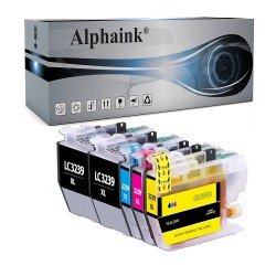 5 Cartucce Brother LC-3239XL Nero + Colore Compatibili