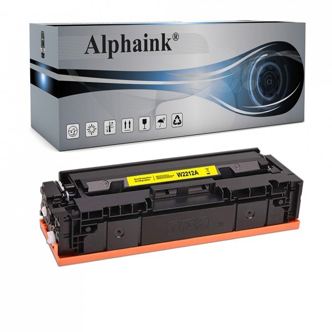 Toner per HP W2212A 207A Giallo NO CHIP Compatibile