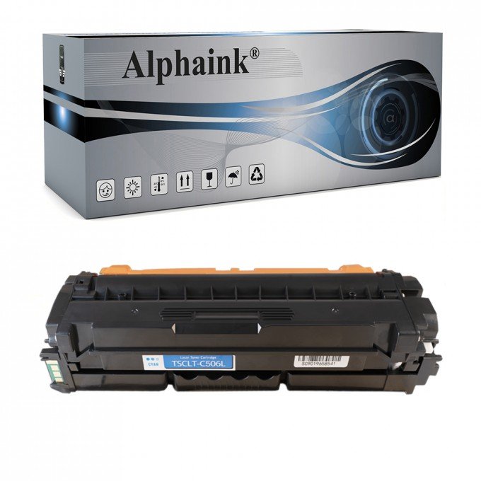 Toner Samsung CLT-C506L Ciano Compatibile