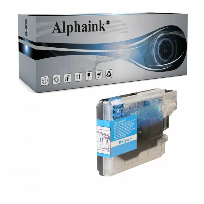 Cartuccia Brother LC-980C LC-1100 Ciano Compatibile Cartuccia Brother LC-980C LC-1100 Ciano Compatibile