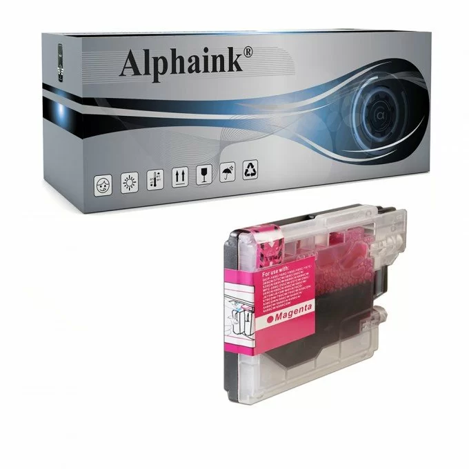 Cartuccia Brother LC-980M LC-1100 Magenta Compatibile Cartuccia Brother LC-980M LC-1100 Magenta Compatibile