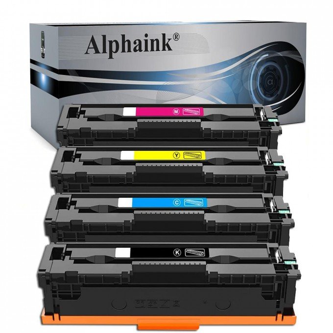 4 Toner HP CF410A 410A Nero + Colore Compatibili