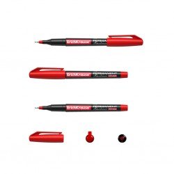 1 Marcatore permanente ErichKrause FP-50 Rosso 1 Marcatore permanente ErichKrause FP-50 Rosso