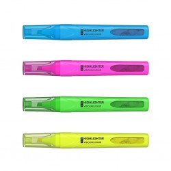 Set di 4 evidenziatori ErichKrause Liquid Visioline V-14 Neon, colori inchiostro: giallo, verde, rosa, blu (astuccio) Set di 4 evidenziatori ErichKrause Liquid Visioline V-14 Neon, colori inchiostro: giallo, verde, rosa, blu (astuccio)