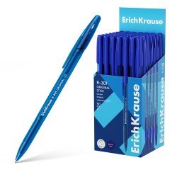 Penna a sfera ErichKrause R-301 Stick Original 1.0, colore inchiostro blu (confezione da 50 pz.) Penna a sfera ErichKrause R-301 Stick Original 1.0, colore inchiostro blu (confezione da 50 pz.)