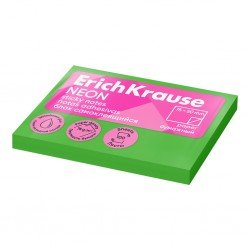 Post-it per Appunti ErichKrause 50х75 mm, 100 fogli, Verde Fluo Post-it per Appunti ErichKrause 50х75 mm, 100 fogli, Verde Fluo