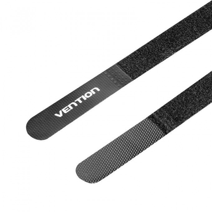 Fascette in Velcro Vention 180mm x 12mm – 10 pezzi, nere