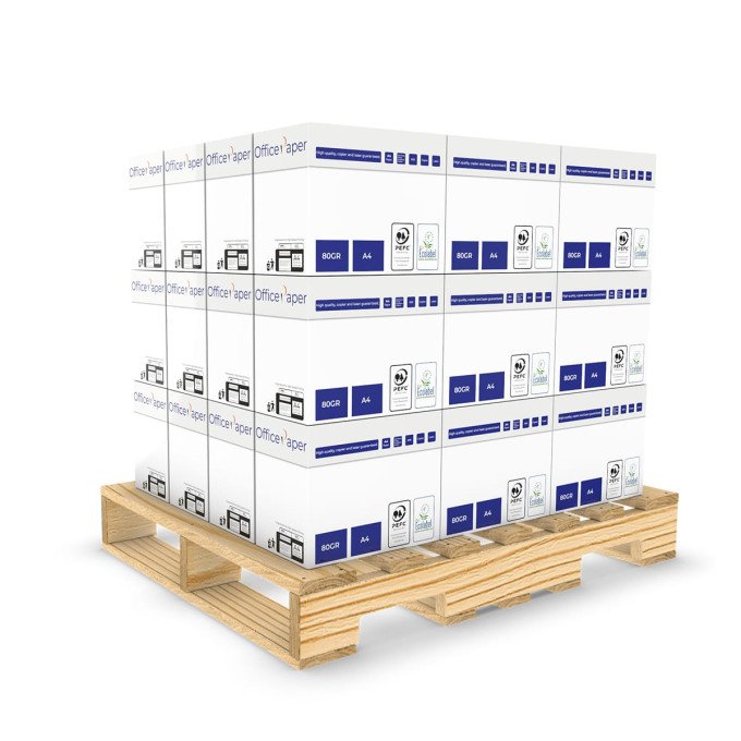 Carta A4 80 gr Office Paper Premium - Bancale 180 risme Carta A4 80 gr Office Paper Premium - Bancale 180 risme