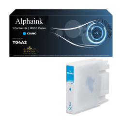 Cartuccia compatibile Epson T04A2 Ciano
