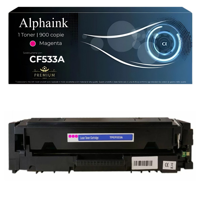 Toner Compatibile per HP CF533A 205A Magenta Toner Compatibile per HP CF533A 205A Magenta